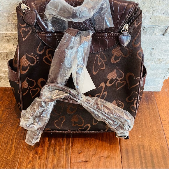 Small backpack with faux leather accents - Picture 7 of 7